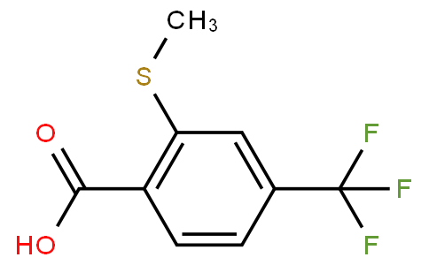 2-(methylsulphenyl)-4-trifluoromethylbenzoic acid