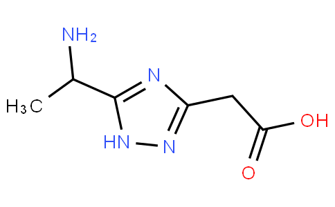 1H-1,2,4-Triazole-3-acetic acid, 5-(1-aminoethyl)-