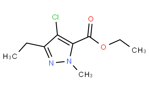 4-氯-3-乙基-1-甲基吡唑-5-甲酸乙酯