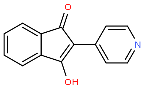 3-羥基-2-(吡啶-4-基)茚-1-酮