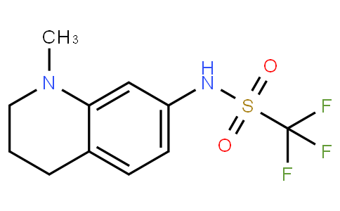 1,1,1-三氟-N-(1,2,3,4-四氫-1-甲基-7-喹啉基)甲磺酰胺