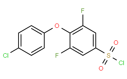 4-(4-氯苯氧基)-3,5-二氟苯磺酰氯