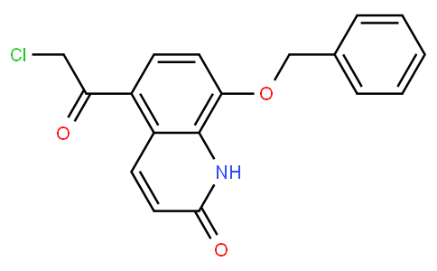 5-(2-chloroacetyl)-8-phenylmethoxy-1H-quinolin-2-one