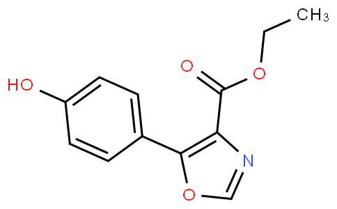 5-(4-羥基-苯基)-惡唑-4-甲酸乙酯