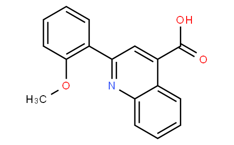 2-(2-甲氧基苯基)喹啉-4-羧酸