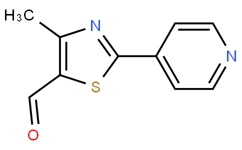 4-methyl-2-pyridin-4-yl-1,3-thiazole-5-carbaldehyde
