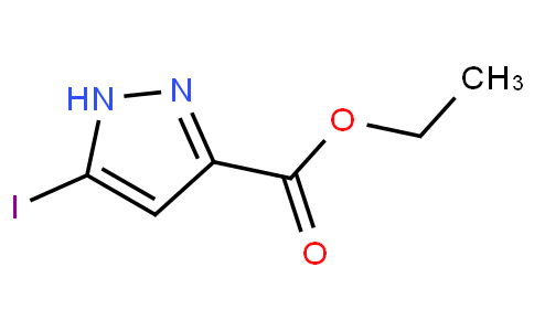 1H -吡唑- 3 -羧酸，5碘，乙酯