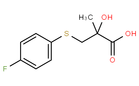 3-(4-fluorophenyl)sulfanyl-2-hydroxy-2-methylpropanoic acid