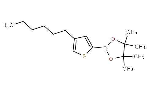 4-己基-2-噻吩硼酸頻哪醇酯