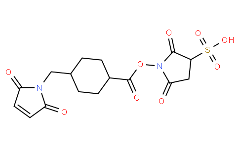 4-(N-馬來酰亞胺甲基)環(huán)己烷-1-羧酸磺酸基琥珀酰亞胺酯鈉鹽