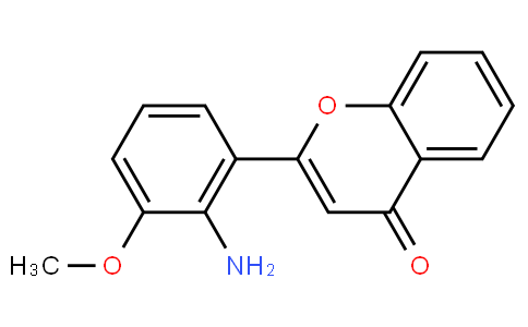 2-(2-amino-3-methoxyphenyl)chromen-4-one