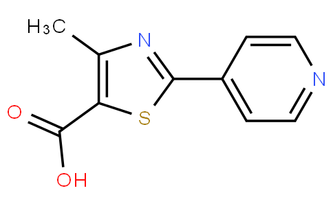 4-甲基-2-(4-吡啶基)噻唑-5-羧酸