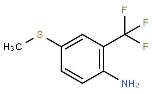 4-methylsulfanyl-2-(trifluoromethyl)aniline