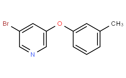 3-bromo-5-(3-methylphenoxy)pyridine