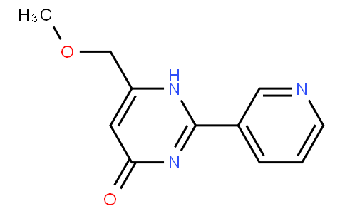 2-(3-吡啶基)-4-羥基-6-甲氧甲基嘧啶