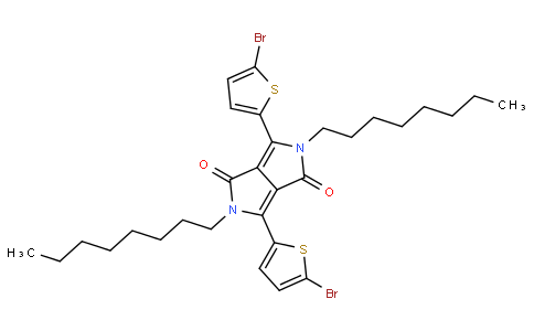 3,6-Bis(5-bromothiophen-2-yl)-2,5-dioctylpyrrolo[3,4-c]pyrrole-1,4(2H,5H)-dione