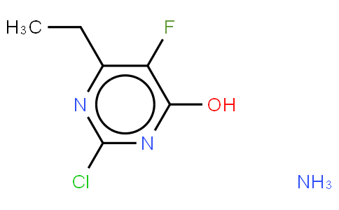 azane,2-chloro-6-ethyl-5-fluoro-1H-pyrimidin-4-one