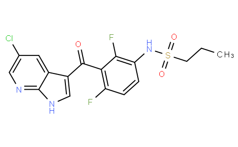 N-[3-[(5-氯-1H-吡咯并[2,3-b]吡啶-3-基)羰基]-2,4-二氟苯基]-1-丙磺酰胺