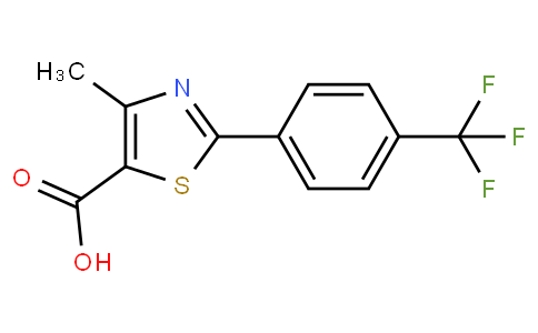 4-甲基-2-(4-三氟甲基苯基)噻唑-5-羧酸