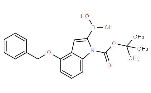 4-Benzyloxy-1-BOC-indole-2-boronic acid