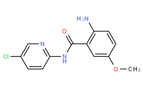 N-(5-氯-2-吡啶)-5-甲氧基-2-氨基苯甲酰胺