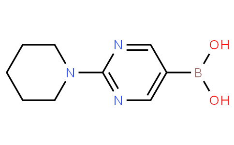 2-哌啶嘧啶-5-硼酸