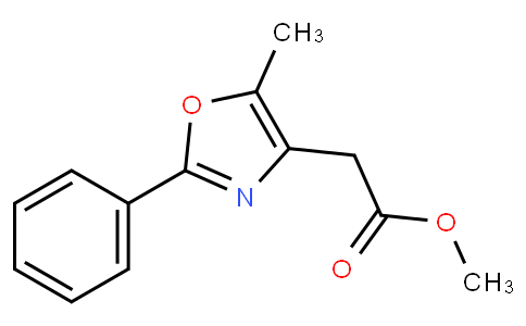 2-(5-甲基-2-苯基-1,3-噁唑-4-基)乙酸甲酯