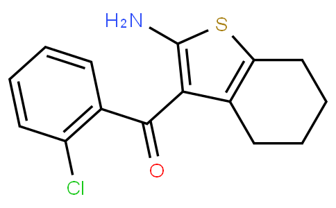 (2-氨基-4,5,6,7-四氫苯并[b]噻吩-3-基)(2-氯苯基)甲酮