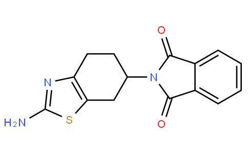 2-氨基-6-苯二甲酰亞氨基-4,5,6,7-四氫苯并噻唑
