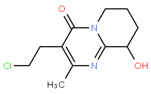 3-(2-氯乙基)-6,7,8,9-四氫-9-羥基-2-甲基-4H-吡啶并[1,2-a]嘧啶-4-酮