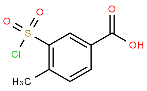 3-chlorosulfonyl-4-methylbenzoic acid