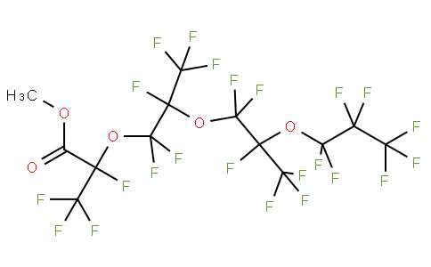 methyl 2,3,3,3-tetrafluoro-2-[1,1,2,3,3,3-hexafluoro-2-[1,1,2,3,3,3-hexafluoro-2-(1,1,2,2,3,3,3-heptafluoropropoxy)propoxy]propoxy]propanoate