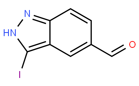 3-iodo-2H-indazole-5-carbaldehyde