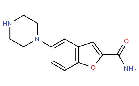 5-(哌嗪-1-基)苯并呋喃-2-甲酰胺