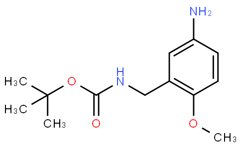 tert-butyl N-[(5-amino-2-methoxyphenyl)methyl]carbamate