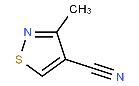 3-Methylisothiazole-4-carbonitrile