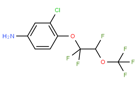 3-chloro-4-[1,1,2-trifluoro-2-(trifluoromethoxy)ethoxy]aniline