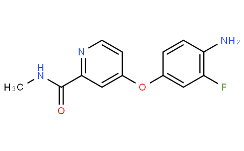 4-(4-氨基-3-氟苯氧基)-N-甲基吡啶-2-甲酰胺