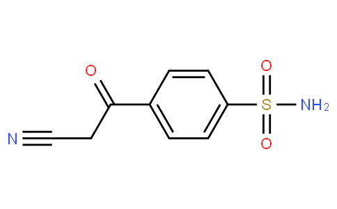 4-cyanoacetyl-benzenesulfonic acid amide