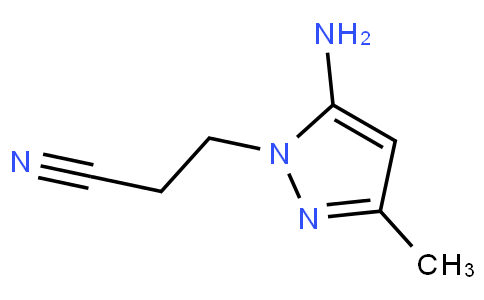 3-(5-氨基-3-甲基-1H-吡唑-1-基)丙腈