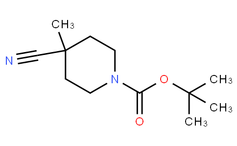 tert-Butyl 4-cyano-4-methylpiperidine-1-carboxylate