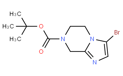 7-Boc-3-溴-5,6,7,8-四氫咪唑并[1,2-a]吡嗪