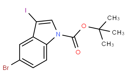 tert-butyl 5-bromo-3-iodoindole-1-carboxylate