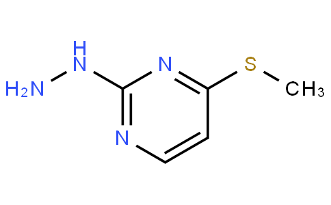 Pyrimidine, 2-hydrazinyl-4-(methylthio)-