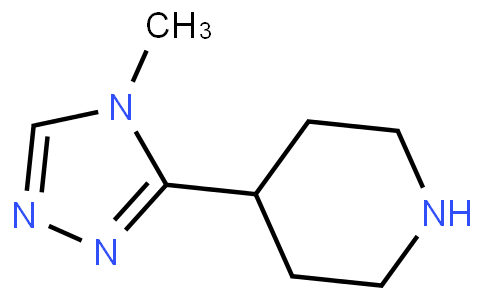 4-(4-甲基-4H-1,2,4-三唑-3-基l)哌啶