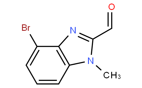 4-bromo-1-methylbenzimidazole-2-carbaldehyde
