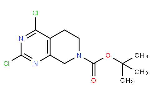 2,4-二氯-5,6-二氫吡啶并[3,4-d]嘧啶-7-甲酸叔丁酯