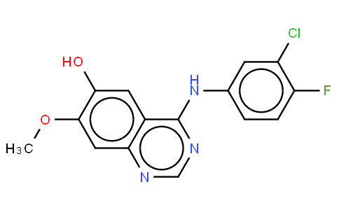 4-(3-氯-4-氟苯胺)-7-甲氧基-喹唑啉-6-醇