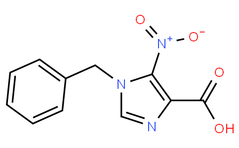5-硝基-1-(苯基甲基)-1H-咪唑-4-羧酸