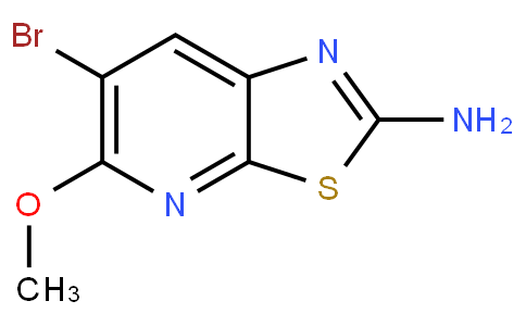Thiazolo[5,4-b]pyridin-2-amine, 6-bromo-5-methoxy-